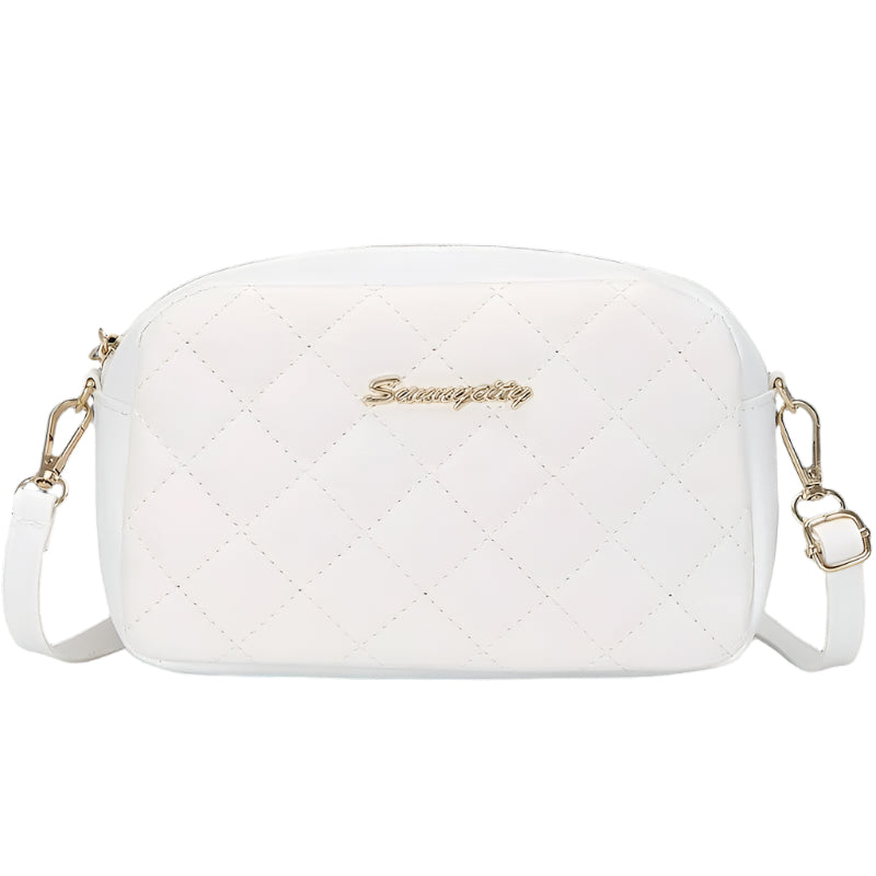 Diamantformad quiltad fyrkantig dragkedja