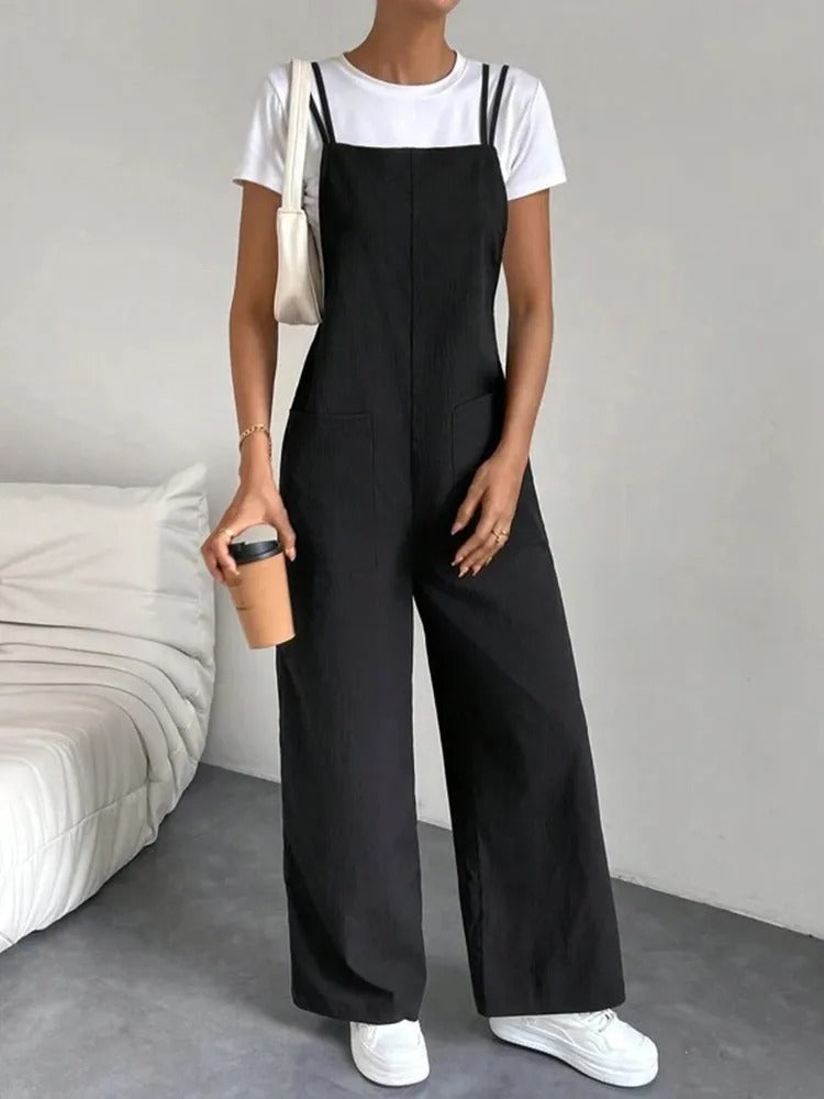 Suspender-jumpsuit för damer