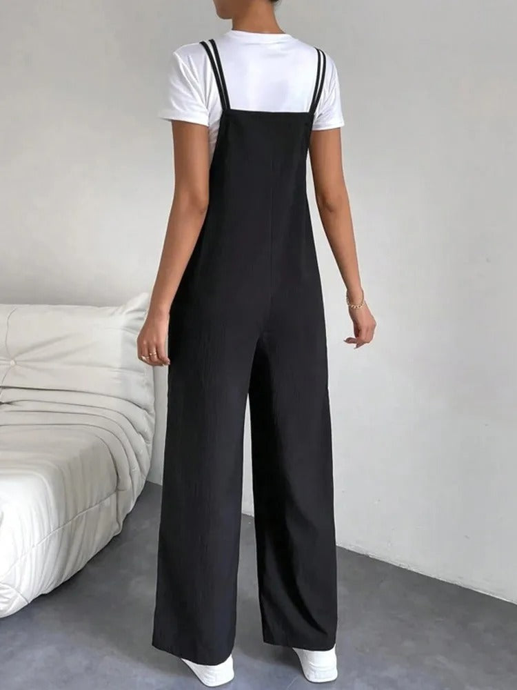 Suspender-jumpsuit för damer