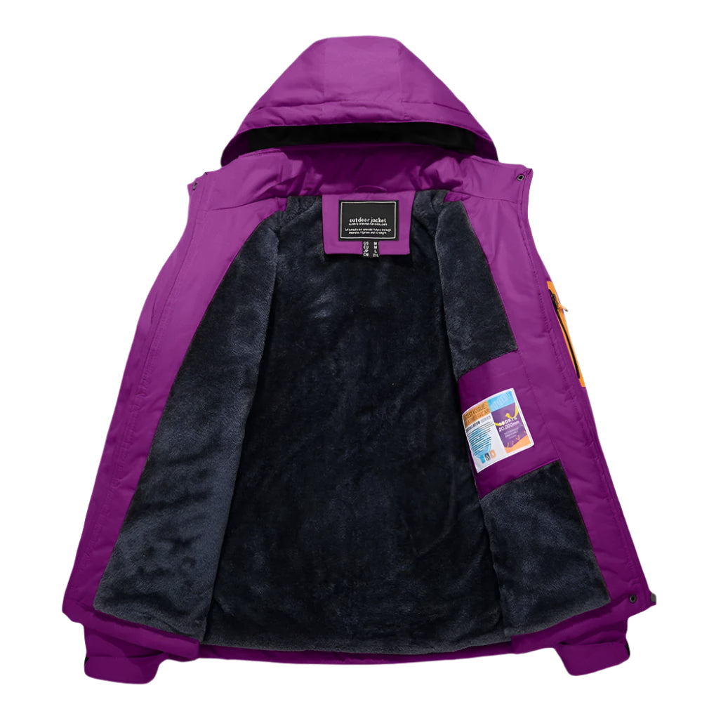 Vinterfleecejacka för kvinnor