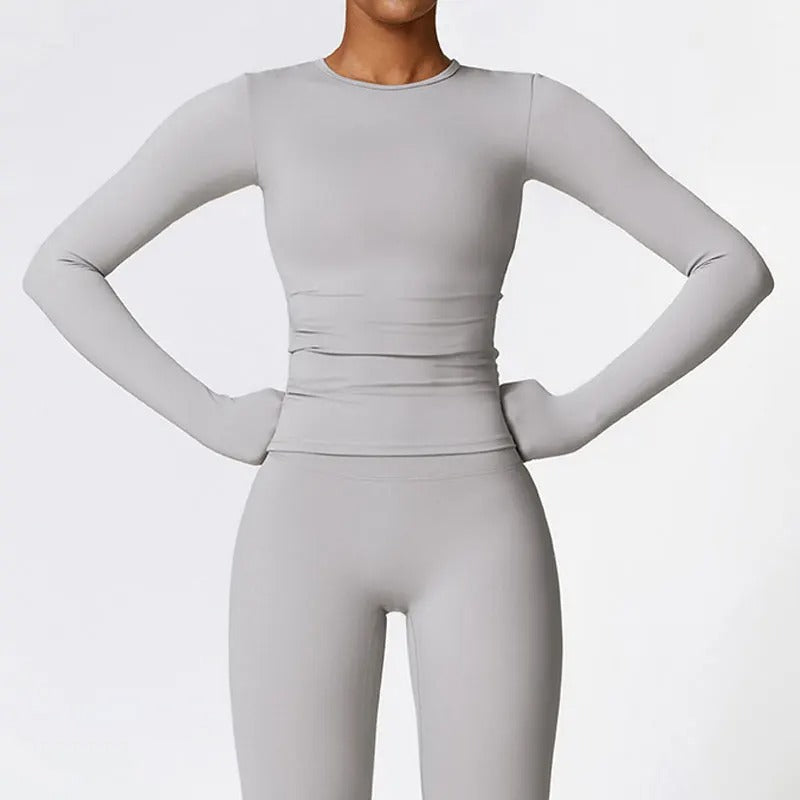 Dry Fit Yoga Shirt för kvinnor