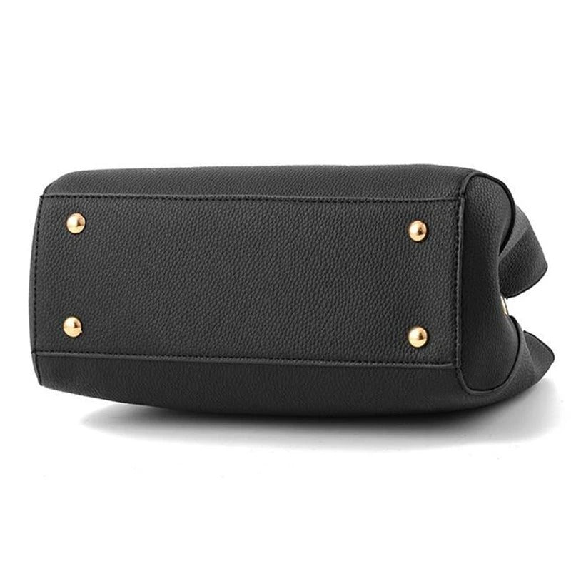 Messengerväska för kvinnor med blomberlock