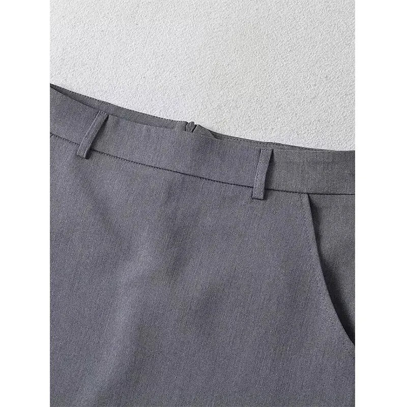 Chic A-Line mini kjol med hög midja