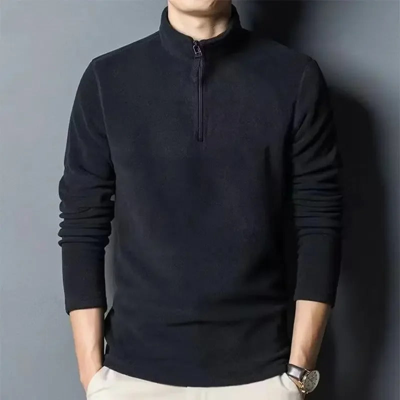 Varm fleece Soft Shell-jacka för män