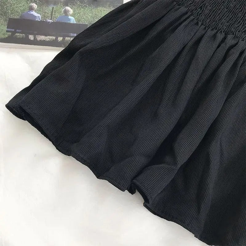 Kvinnors rosettgrimma Rygglös plisserad Crop Top