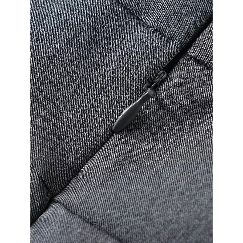 Chic A-Line mini kjol med hög midja