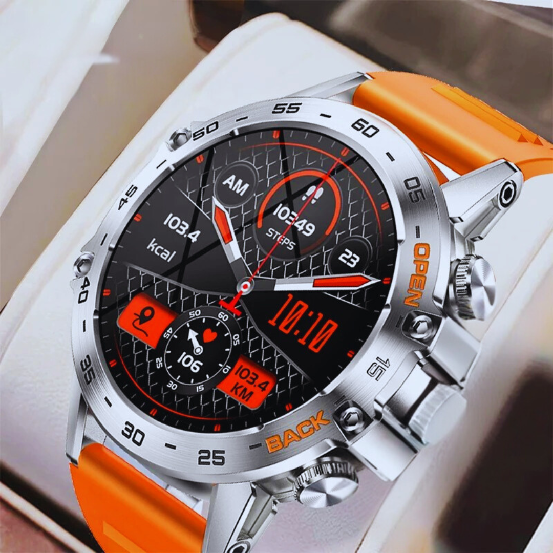 Smartklocka för sport och fitness för män