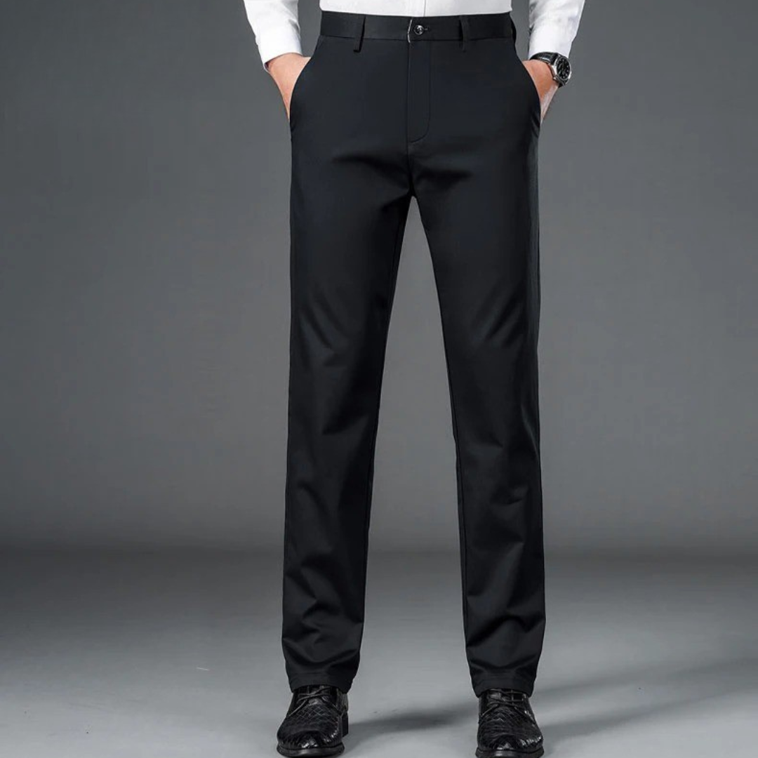 Stretchbyxor för män för kontoret