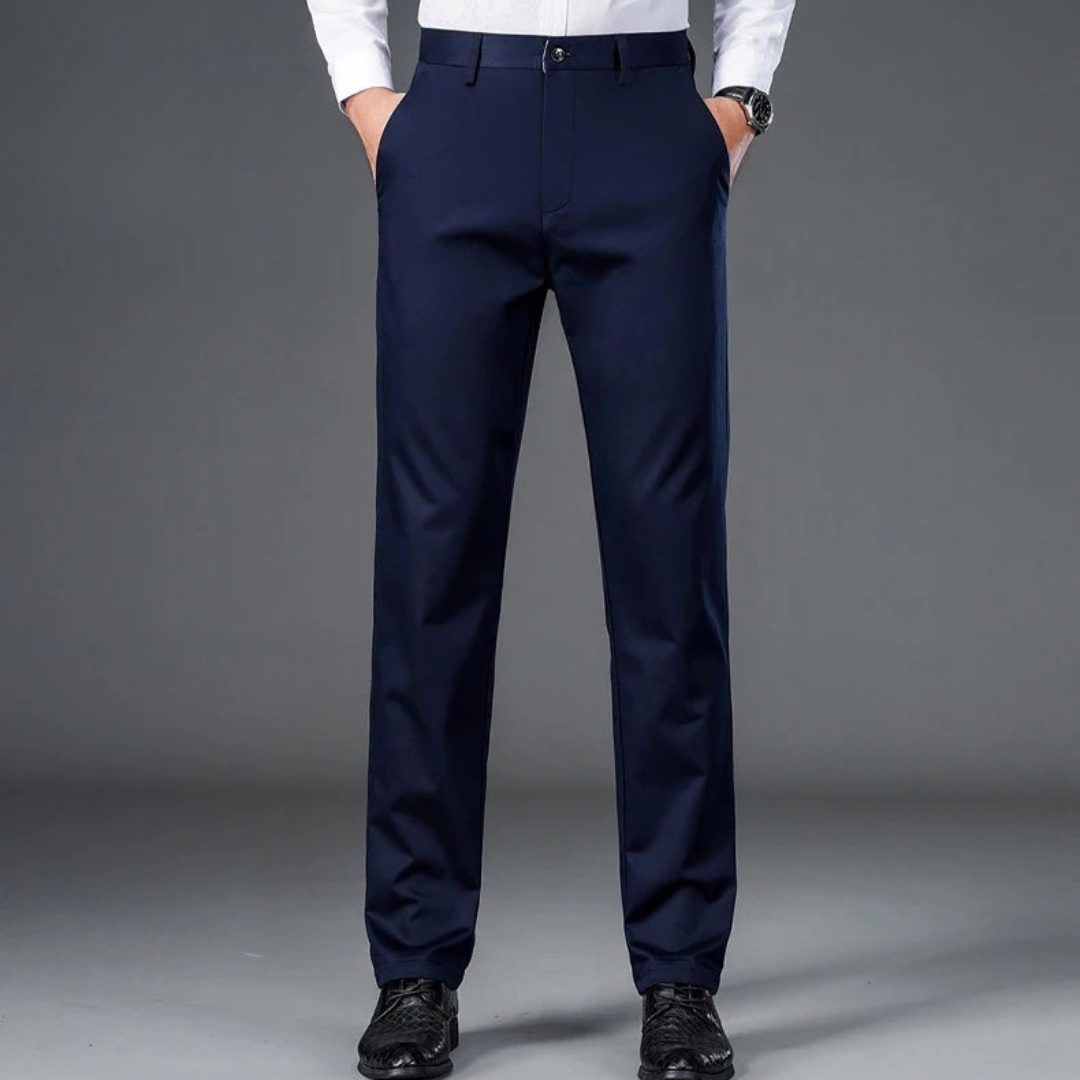 Stretchbyxor för män för kontoret