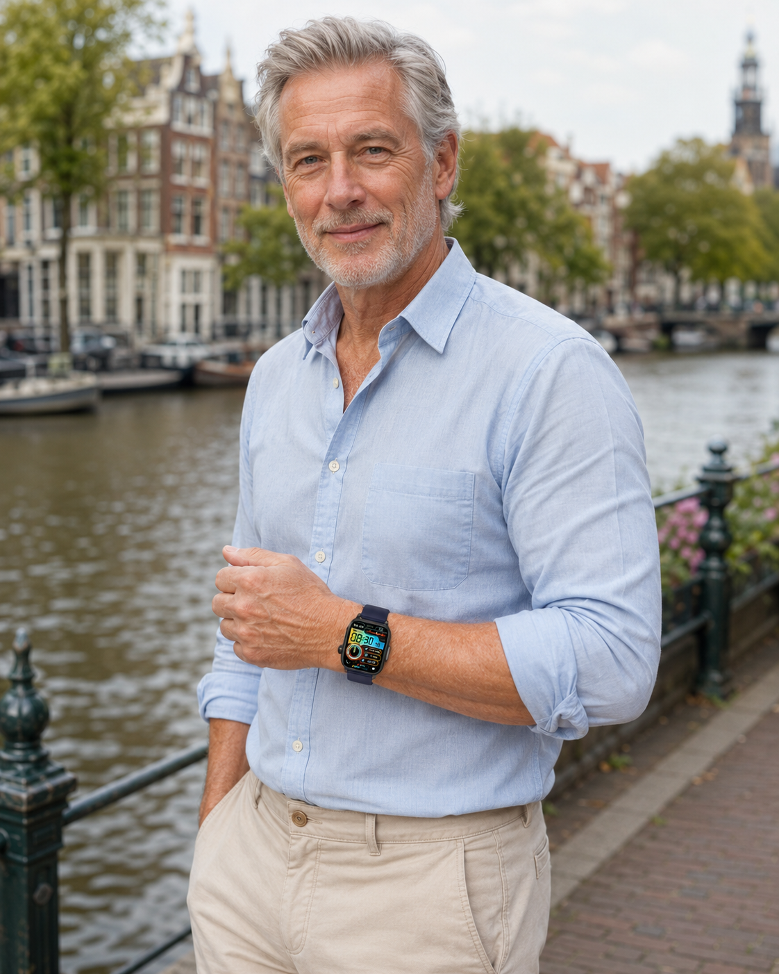 Senior Smartwatch med GPS och SOS-funktion