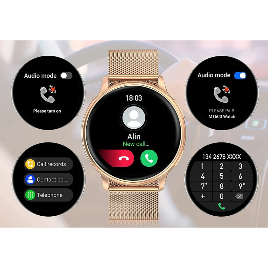 Fitness Tracker-klocka med anpassad urtavla för kvinnor