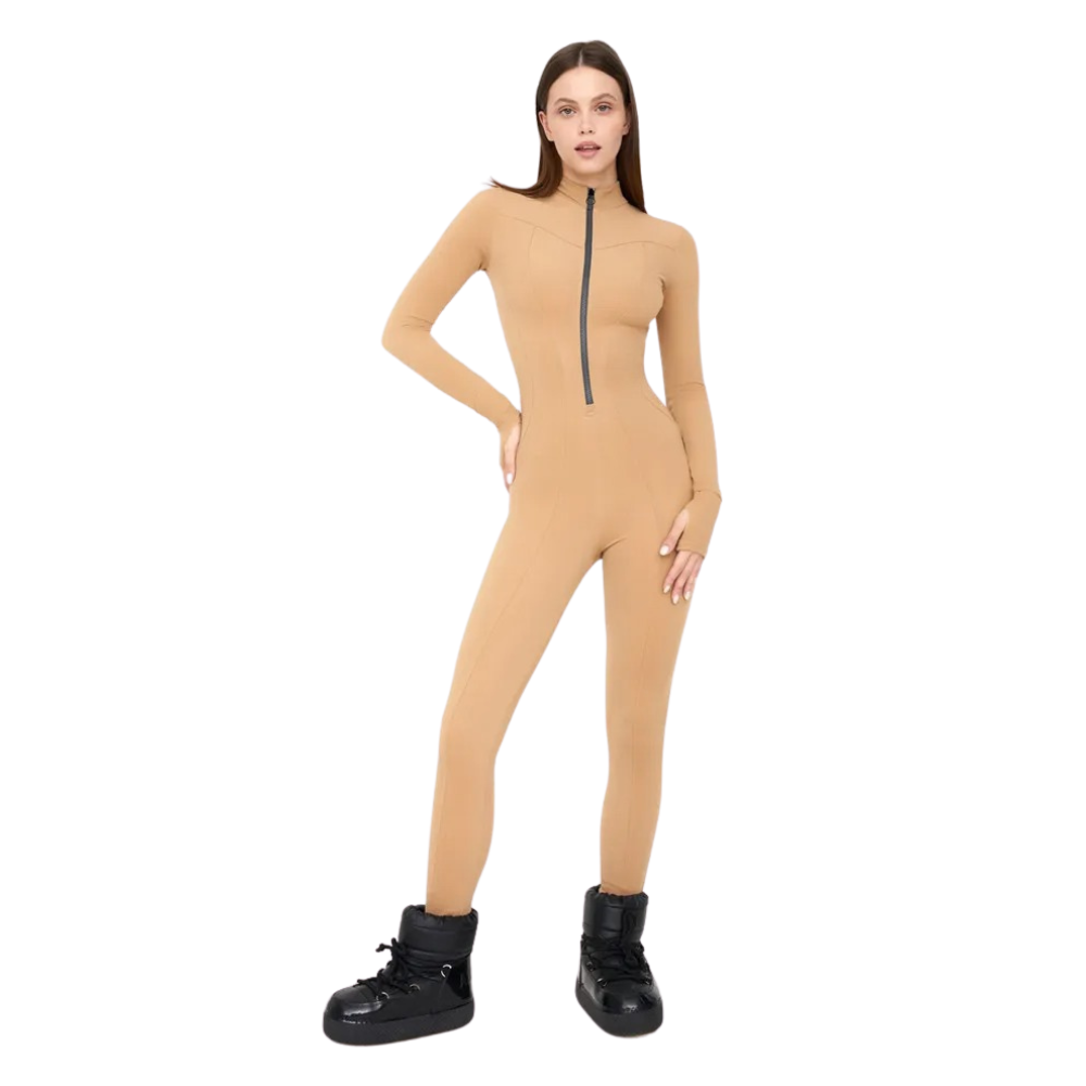 Mode Dragkedja Sportiga Rompers