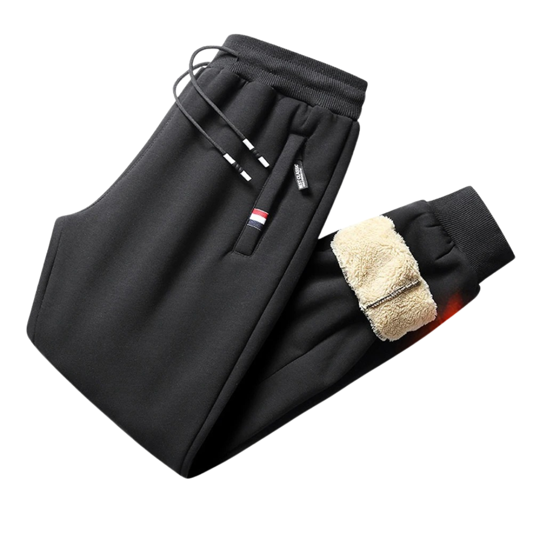 Träningsbyxor med dragkedja för män