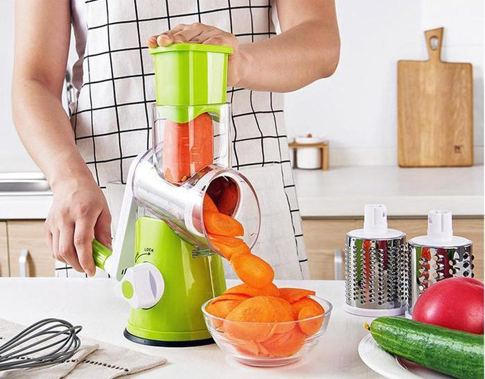 Multifunktionell grönsaksskärare