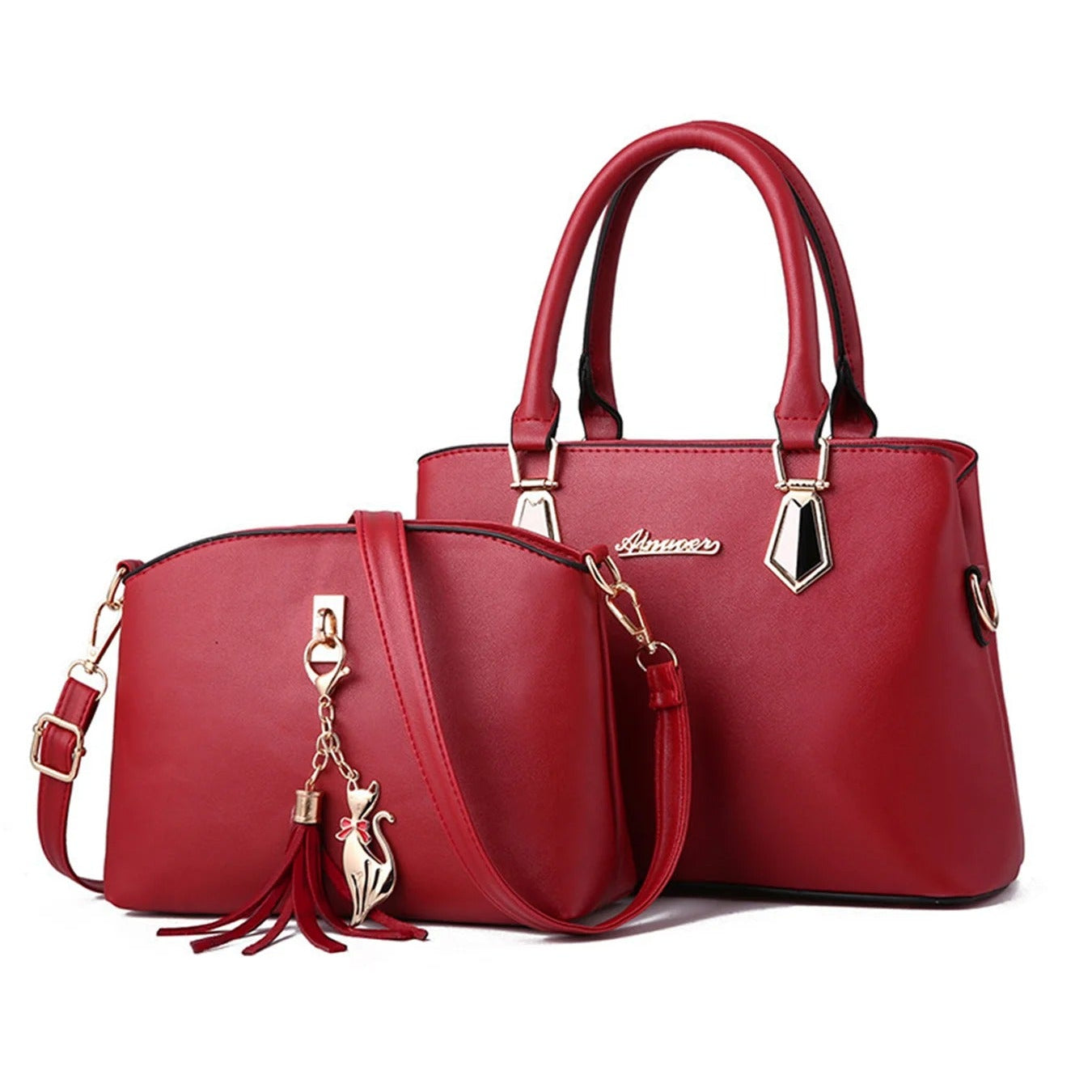 Koreansk axelhandväska för kvinnor