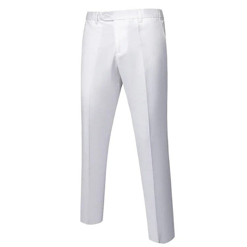 Klassiska kostymbyxor för män