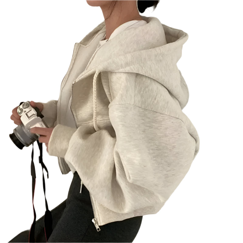 Casual huvtröja för kvinnor