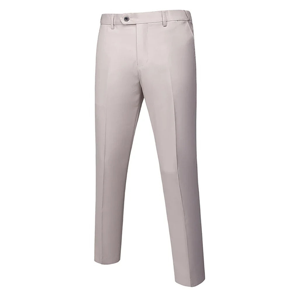 Klassiska kostymbyxor för män