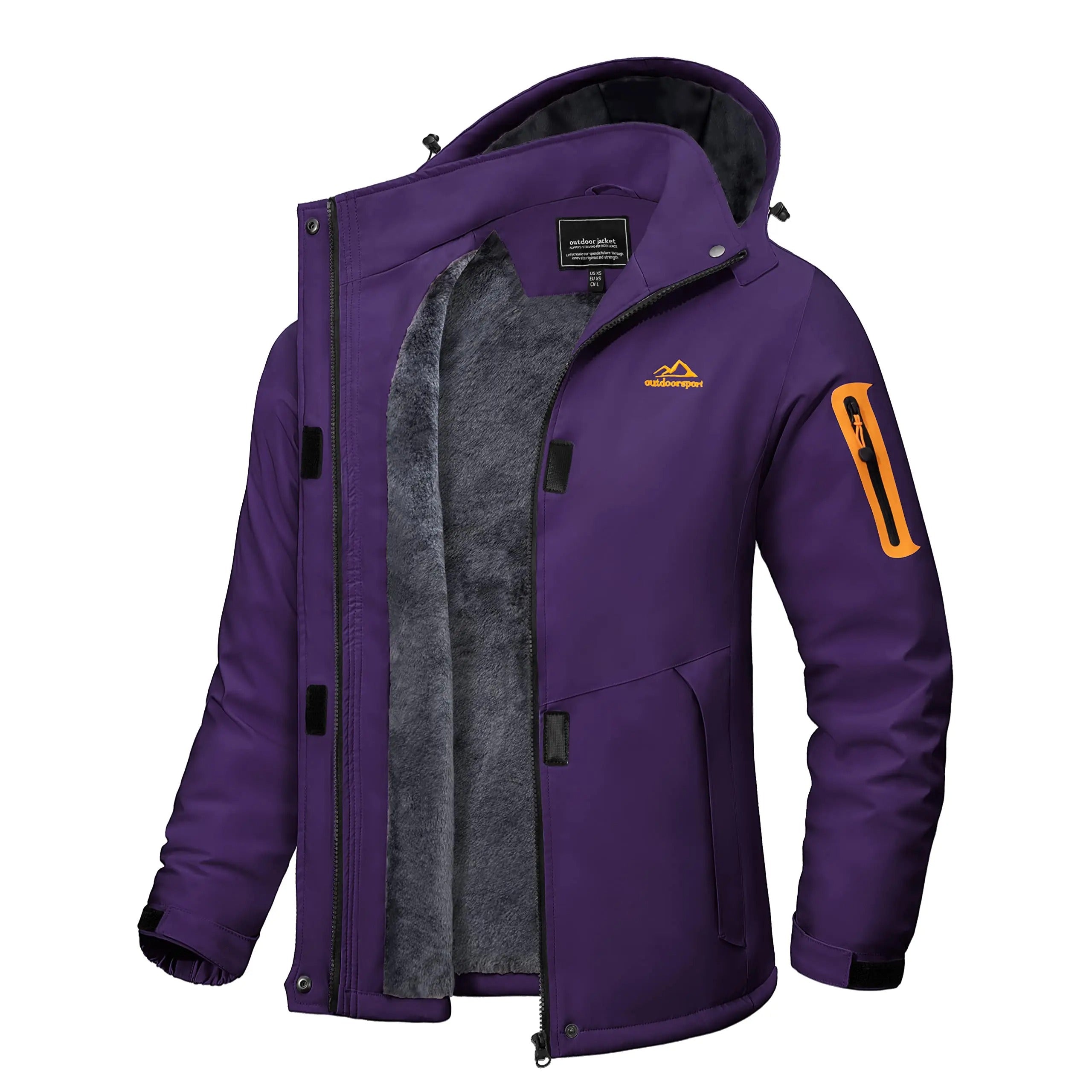 Vinterfleecejacka för kvinnor