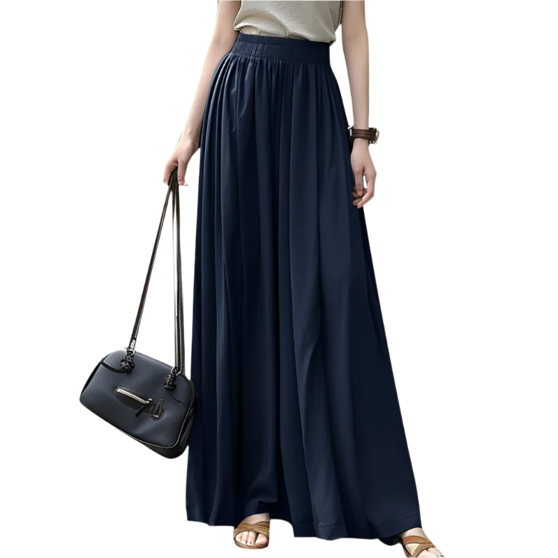 Rufsig A-line Maxikjol för kvinnor