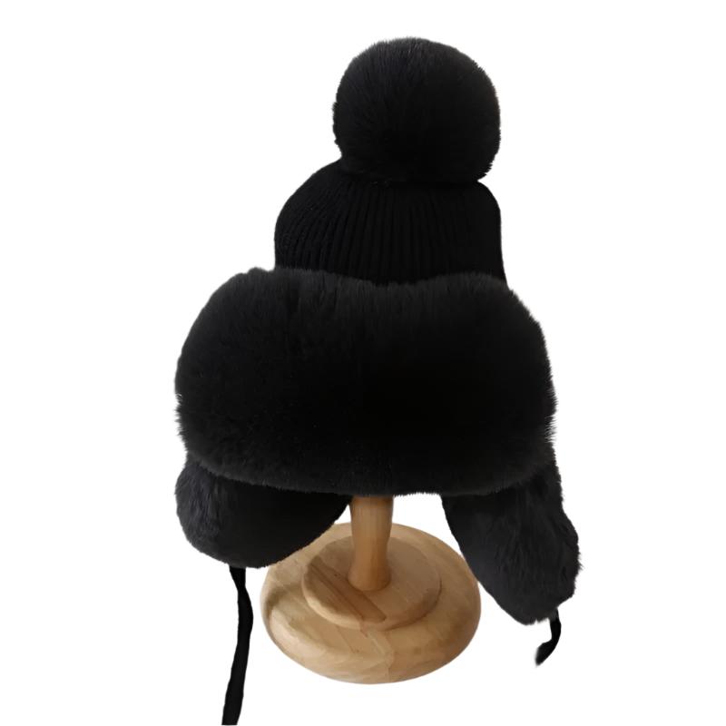 Vinter Trapper Öronlapp Beanie Mössa