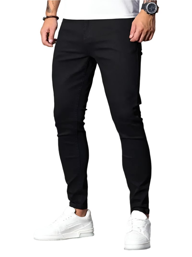 Casual Slim Fit-byxor för män