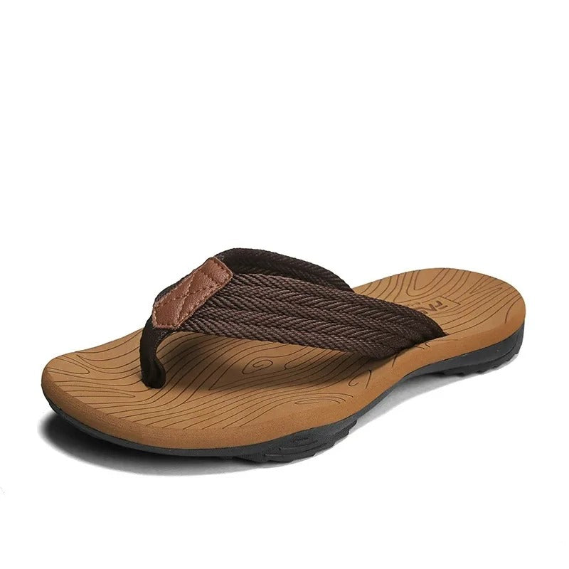 Herrens halkfria sommarflip-flops