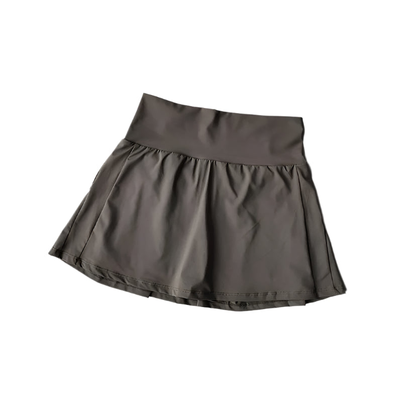 Sportkjol med hög midja för kvinnor Shorts