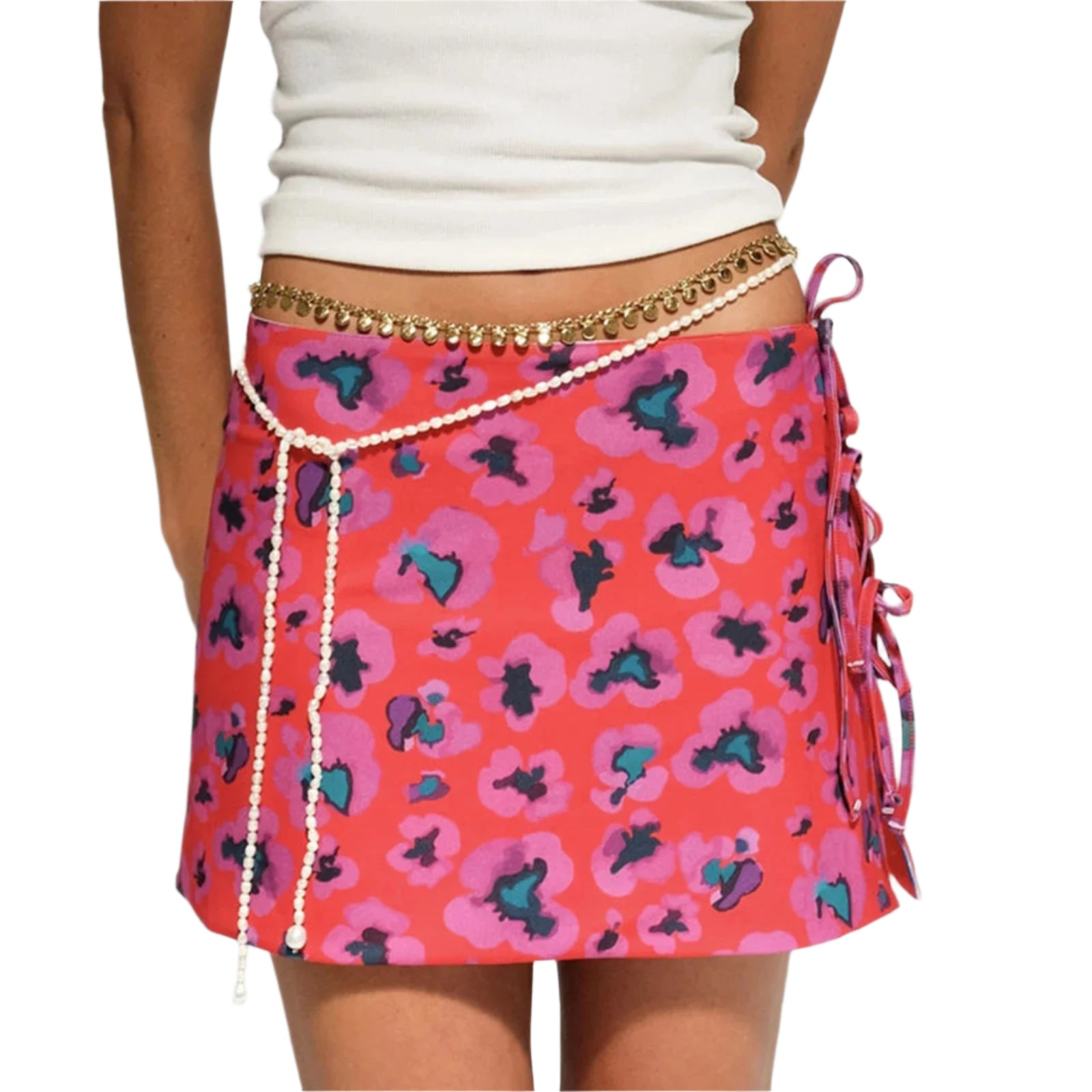 Bodycon kjol i Tie-Dye för kvinnor