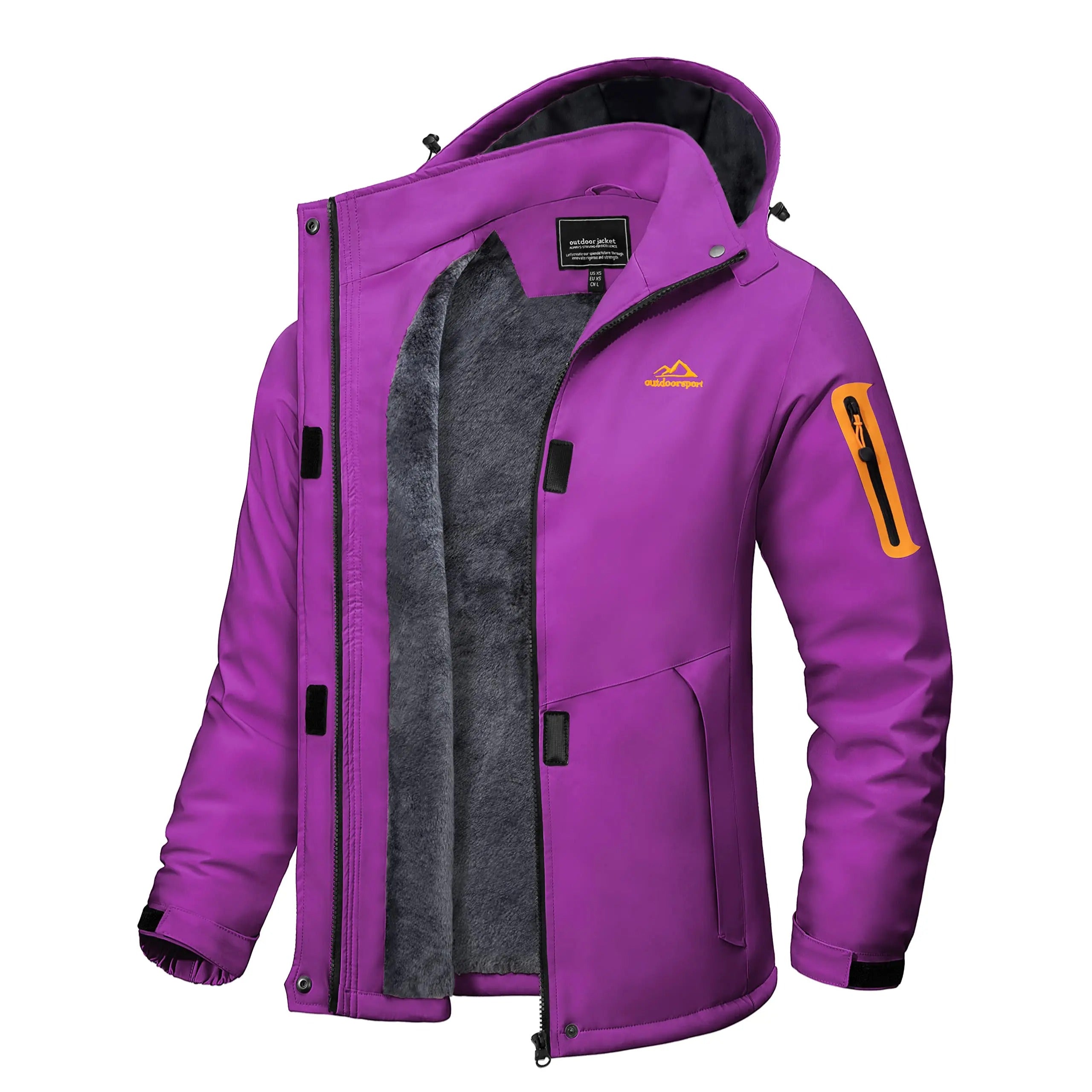 Vinterfleecejacka för kvinnor