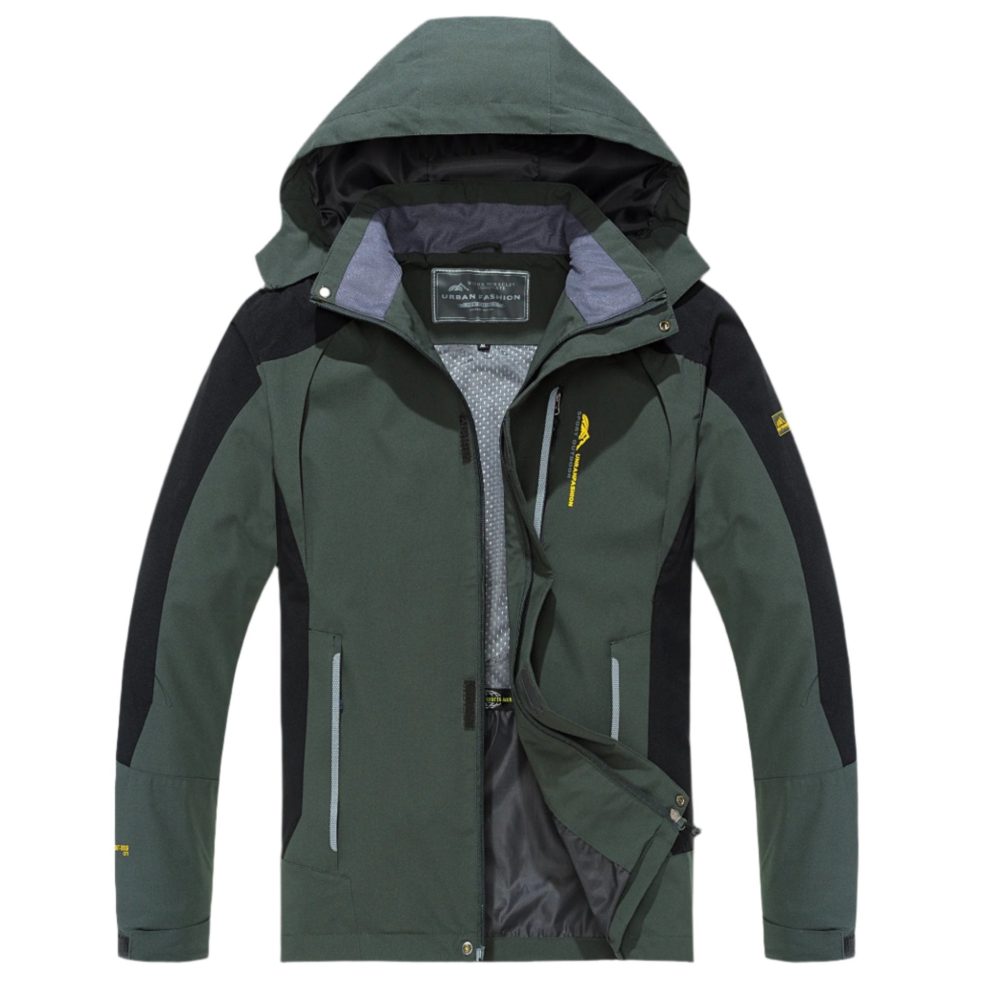 Vattentät vandringsjacka för män