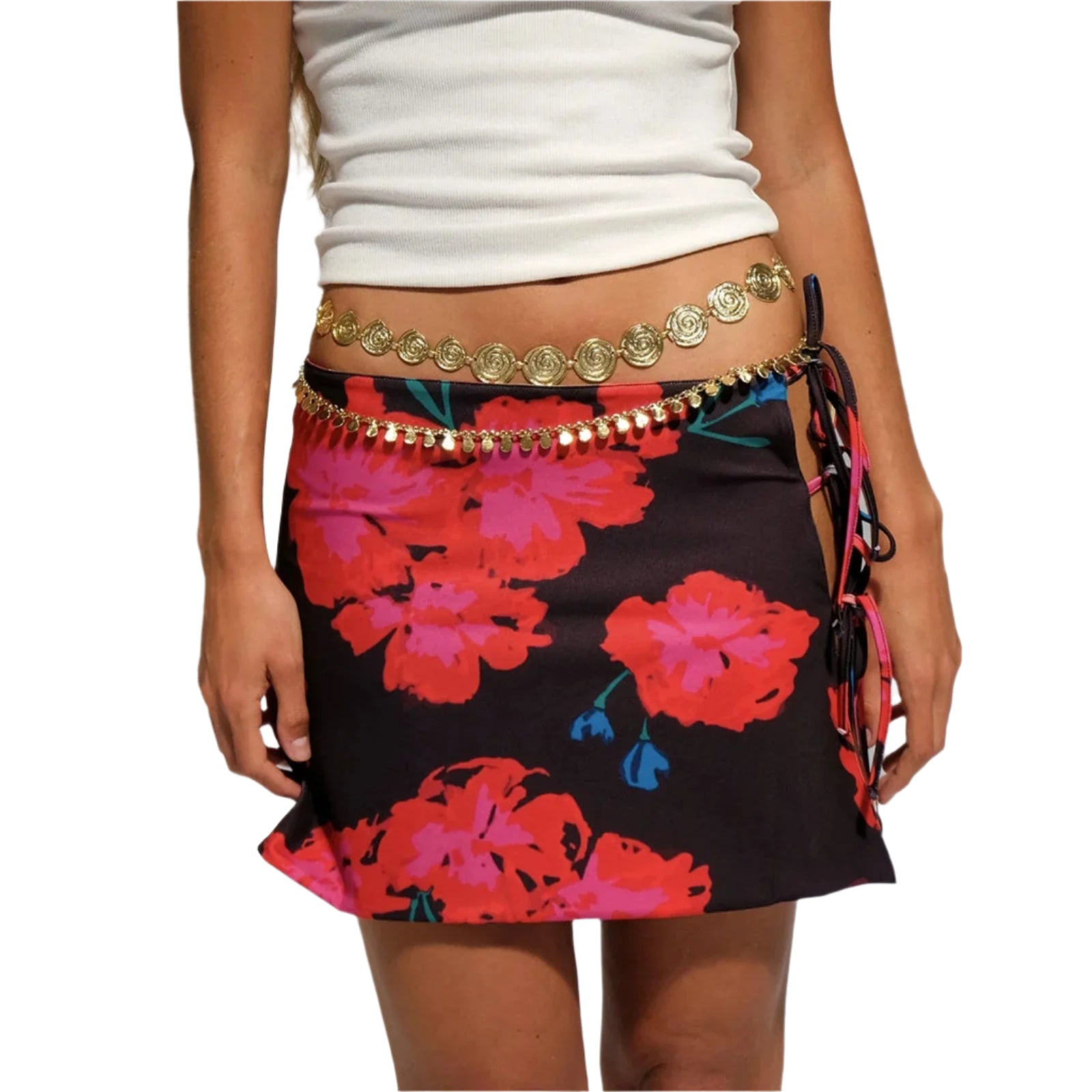 Bodycon kjol i Tie-Dye för kvinnor