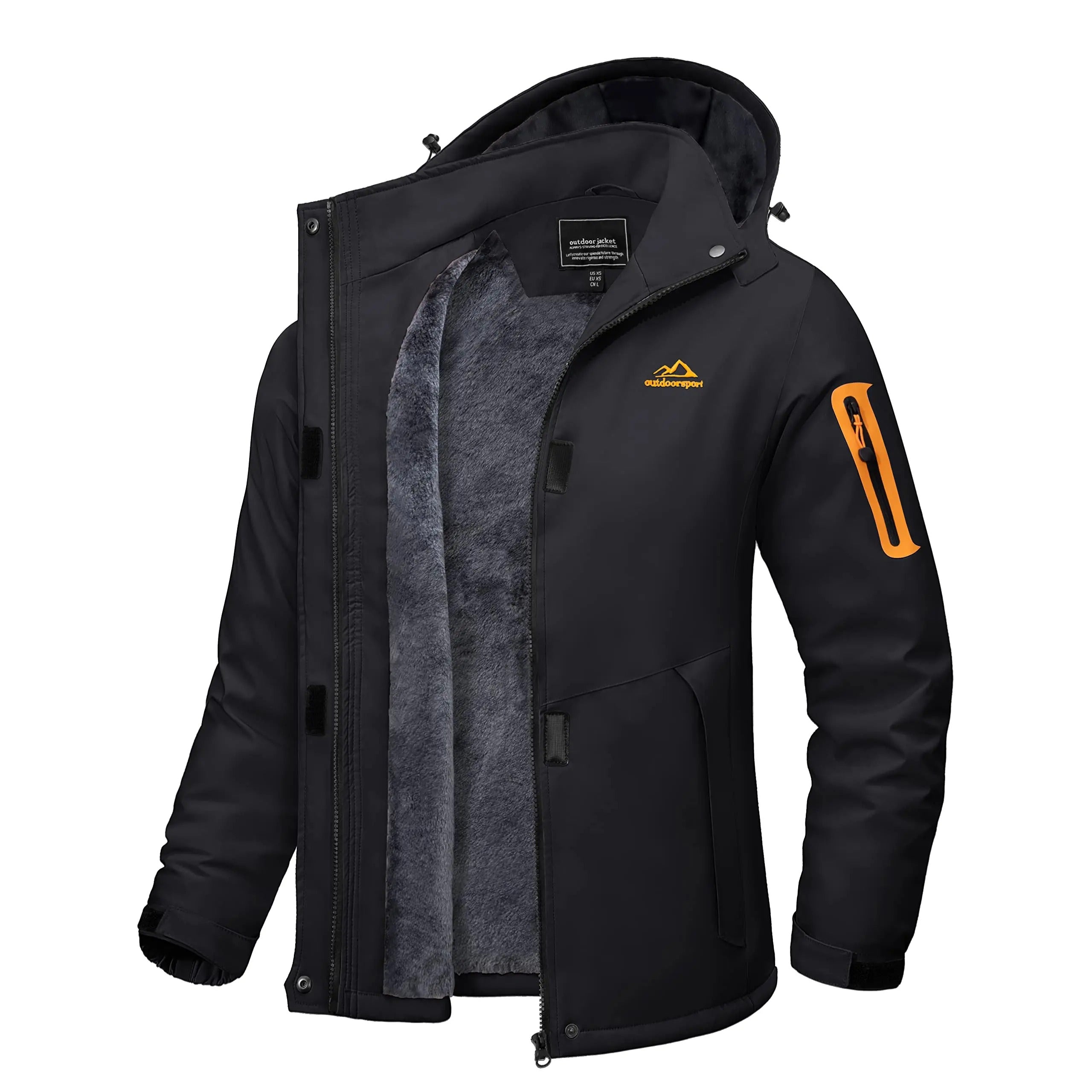 Vinterfleecejacka för kvinnor