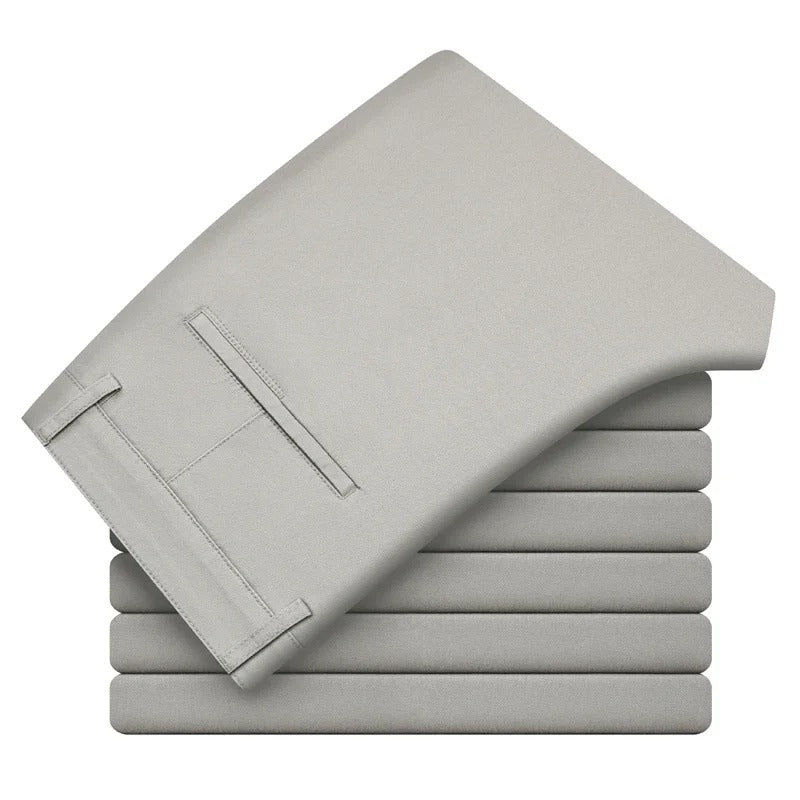 Smal passformade bomullsbyxor för män