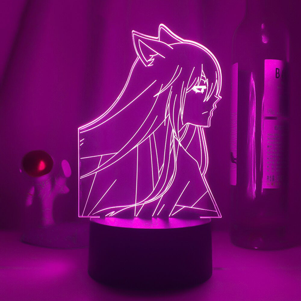 Skrivbordslampa i akryl