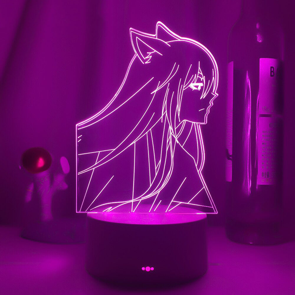 Skrivbordslampa i akryl