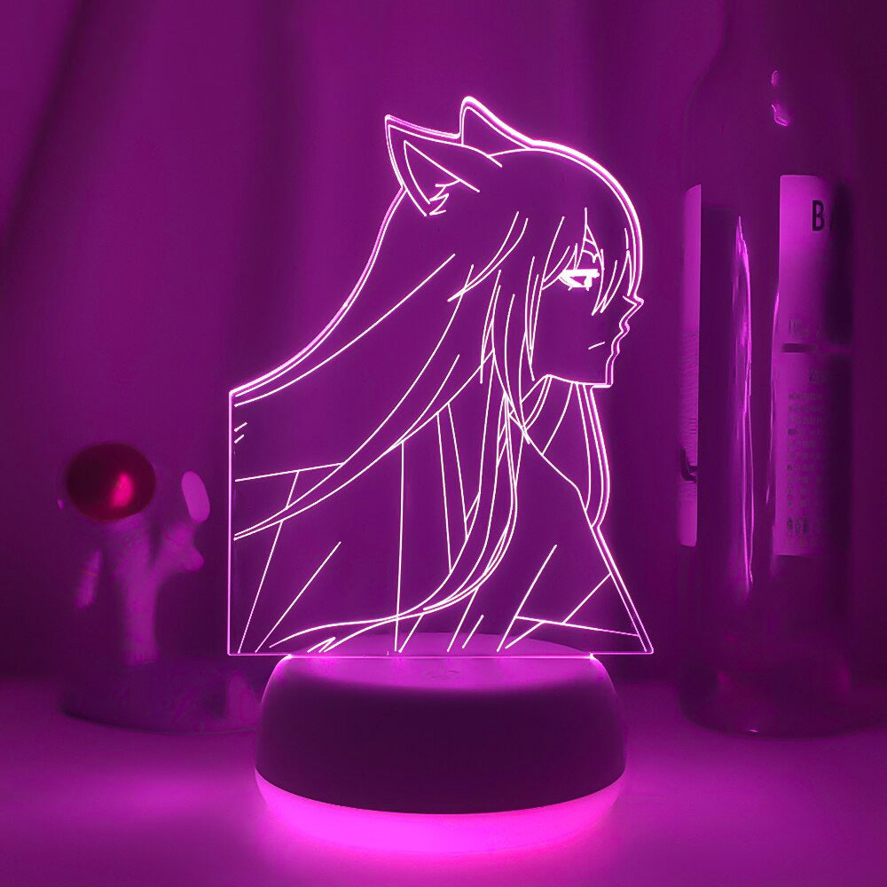 Skrivbordslampa i akryl