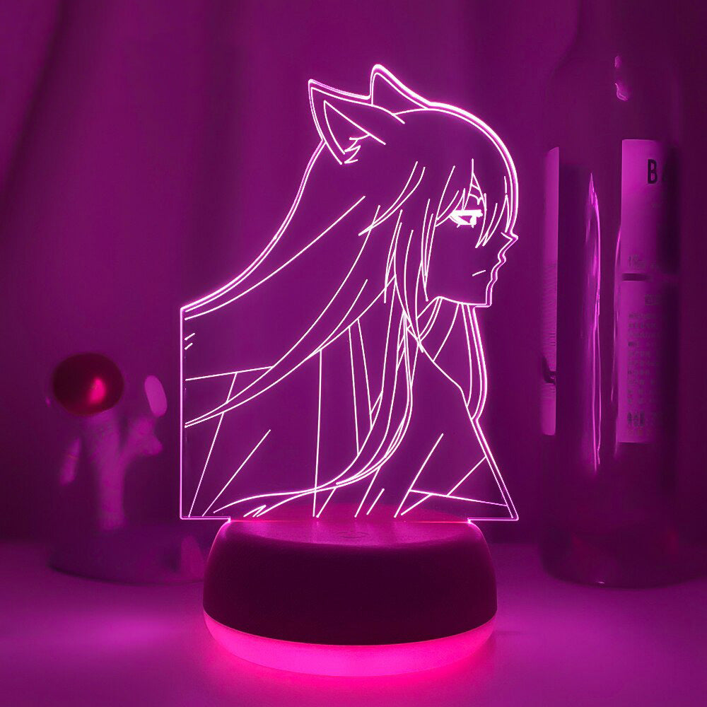 Skrivbordslampa i akryl