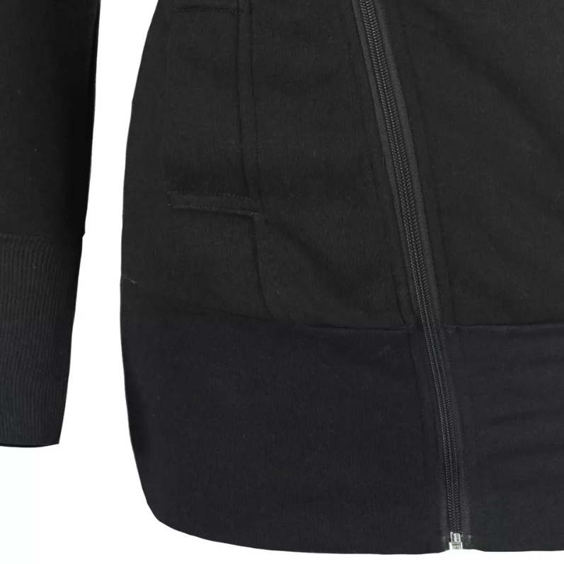 Fleece Cardigan med huva för kvinnor