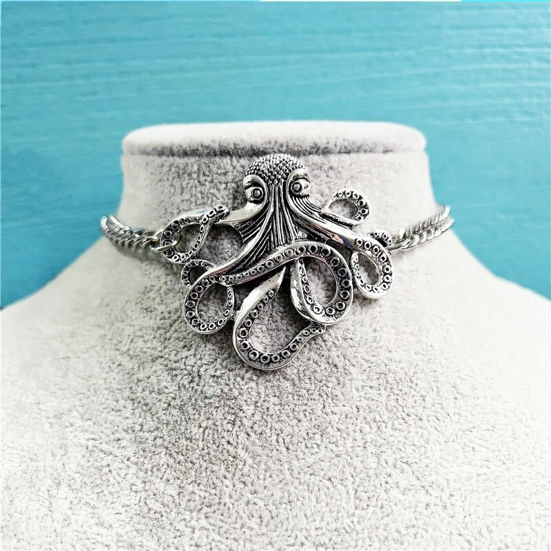 Octopus Choker halsband