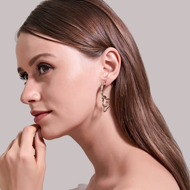 Hollow Skull örhängen