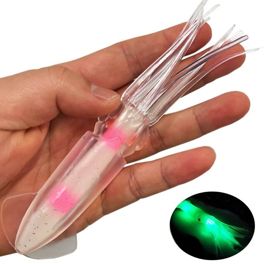 Glow in the Dark Bläckfiskbete