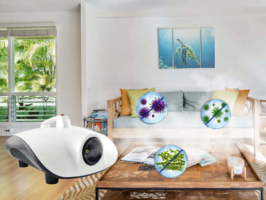 Bärbar desinficeringsmaskin Spridare