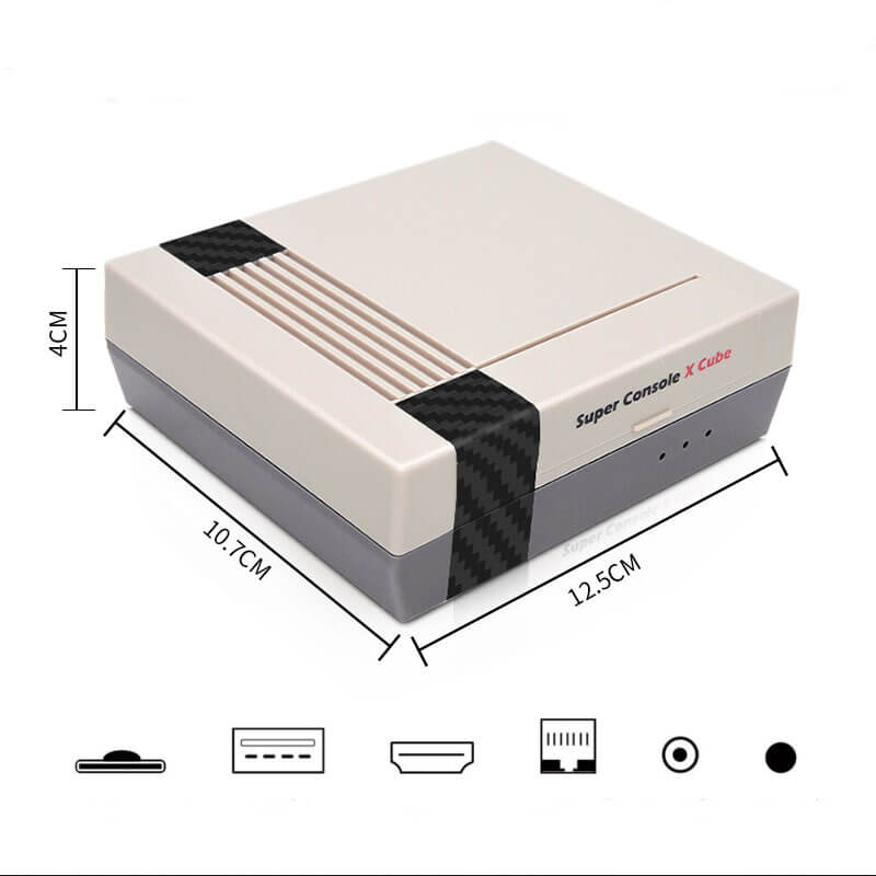 Klassisk retro spelkonsol
