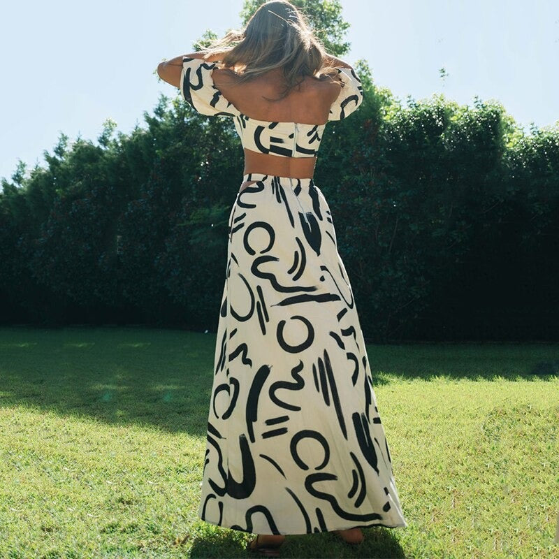 Boho-outfit för kvinnor