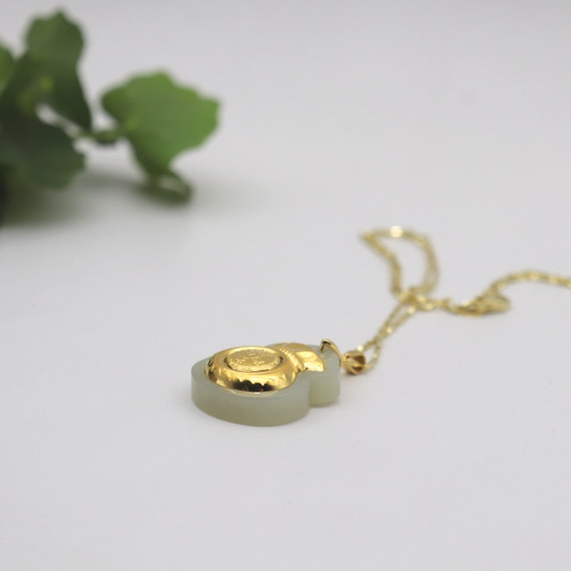 Jade pengar väska hängande