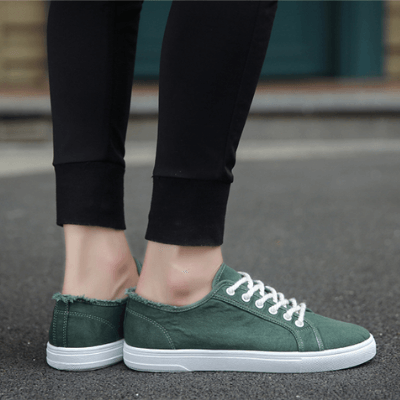 Lättviktiga Canvas skor för män