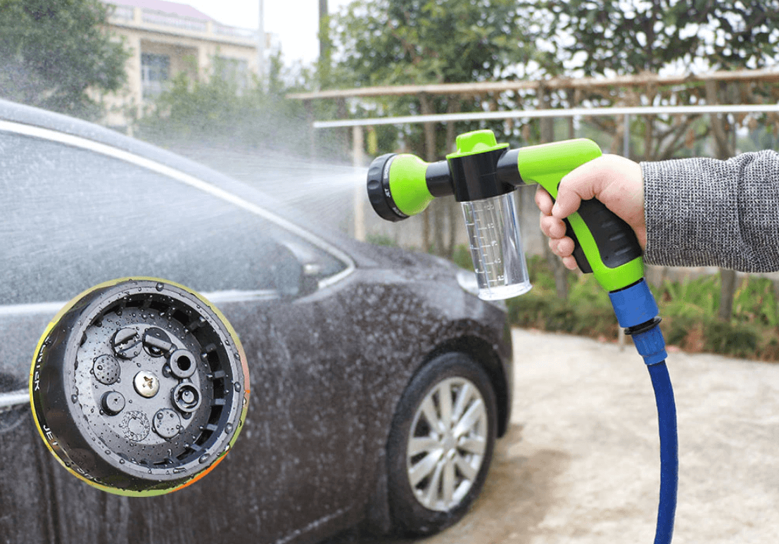 Tryck Slangmunstycke Skumpistol