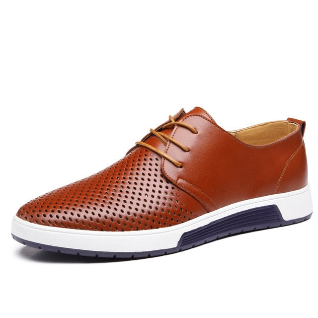 Oxford Läder Casual Skor