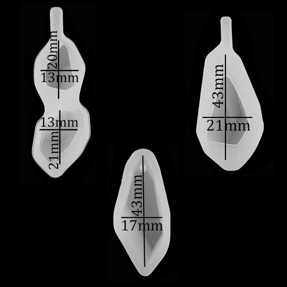 DIY handgjord Crystal Glue Mold